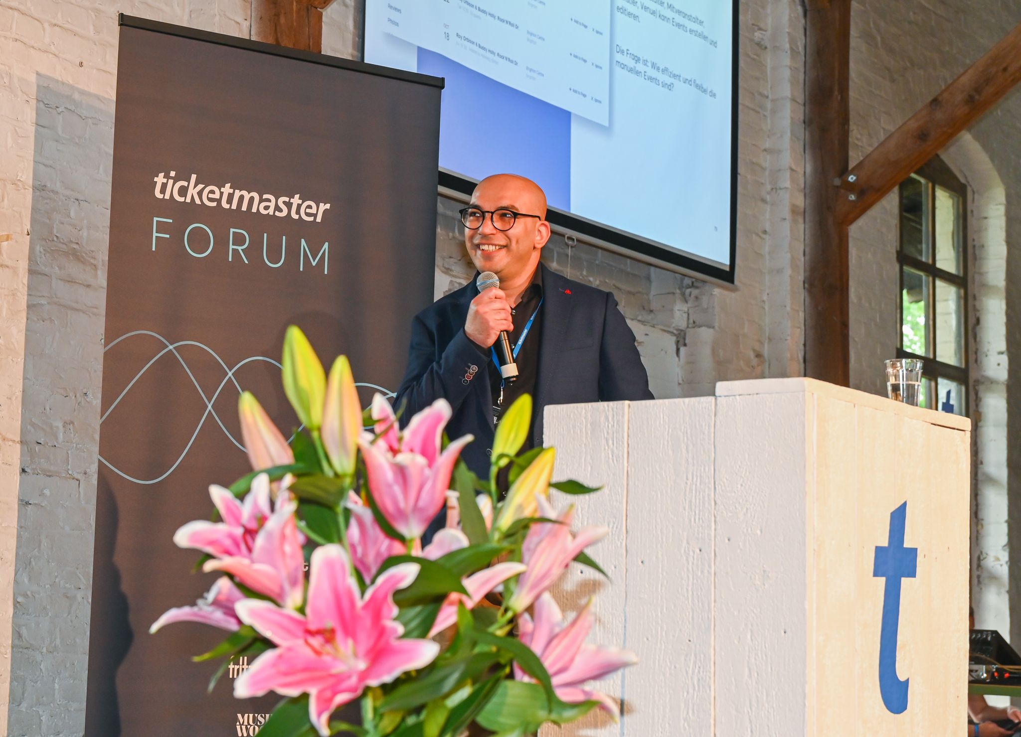 Speaking at Ticketmaster Forum